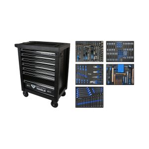 Carro de herramientas de 7 cajones + 347 piezas