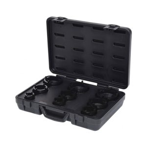 KIT de tuercas ranuradas exteriores 9 piezas