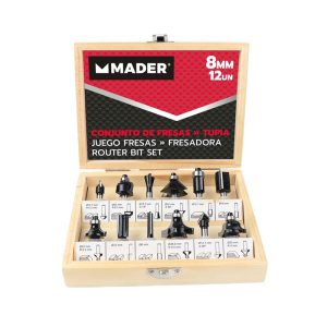 Juego de fresas de 8 mm 12 piezas