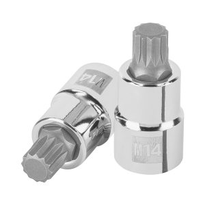 Dado punta corta bristol M14, cuadro 1/2″, Truper D-1214-BC 101246