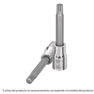 Dado punta larga bristol M16, cuadro 1/2″, Truper D-1216-BL 101304