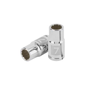 Dado de 7 mm, 12 puntas, cuadro 1/4″, Truper D-1407-BM 100979