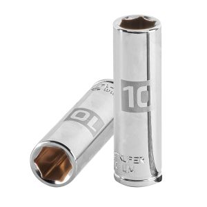 Dado largo de 11 mm, 6 puntas, cuadro 1/4″, Truper D-1411-LM 13205