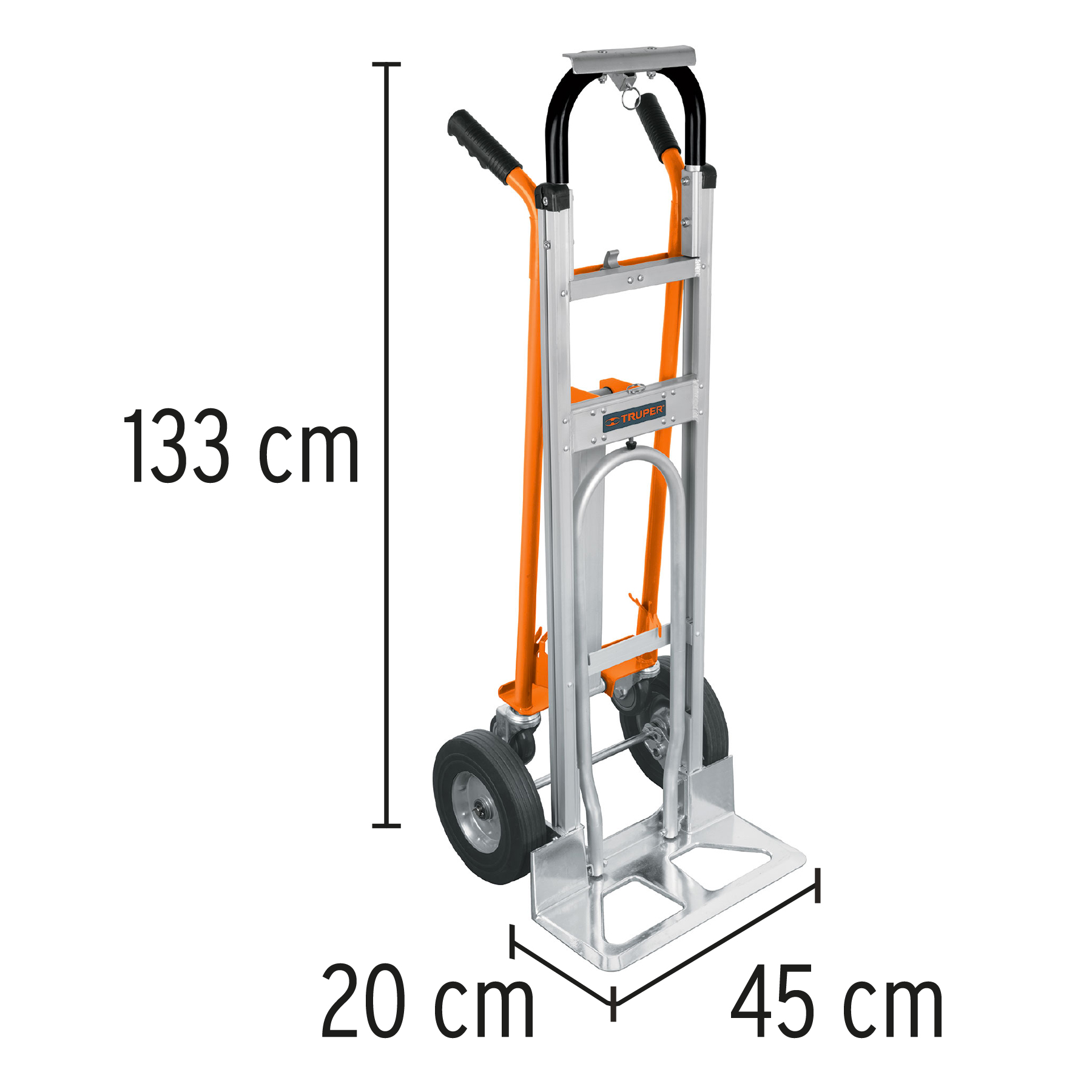 Diablo convertible de aluminio 3 en 1, Truper DIA-350A3 16188 - Imagen 5