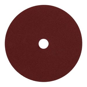 Disco de lija de 7″ con respaldo de fibra, grano 80, Truper DILF-780 100162