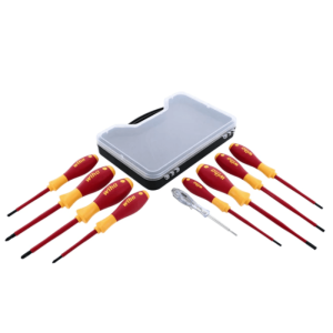 Set 9 piezas Destornillador SoftFinish Aislado y Detector de Voltaje