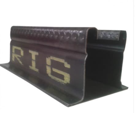 PERFIL ENTREPISO NEGRO 130X90 ESPESOR 1.5MM