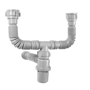 SIFON BOTELLA FLEXIBLE DOBLE