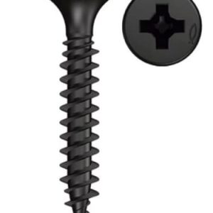 TORNILLO DRYWALL 6 X 1 3/4 ZINCADO NEGRO