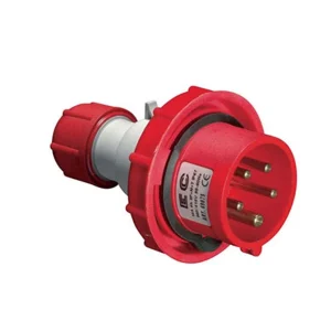 CLAVIJA RECTA IP67 380/415V 3 POLOS + TIERRA + NEUTRO 16A