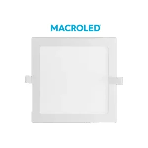 Plafon Embutido Cuadrado 6W Luz Calida