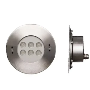 EMPOTRABLE SUMERGIBLE 180mm 6X2W IP68 3000K ASIMÉTRICO 45º-35º ESS6X3A-BC BSV ELECTRONIC