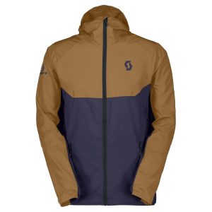 EXPLORAIR LIGHT WB BEIGE SILT / VIOLETA CYBER CHAQUETA CORTAVIENTOS TRAIL RUNNING SCOTT 419410