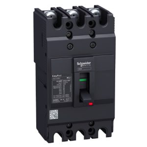 Molded Case Circuit Breaker – Fixed – EZC100N 3P 25 A – 18 kA