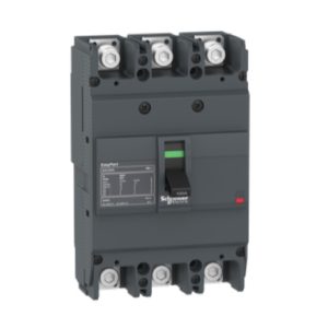 Molded Case Circuit Breaker – Fixed – EZC250H 3P 100 A – 36 kA