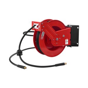 Enrollador automático de tubos de aire comprimido de 20 metros