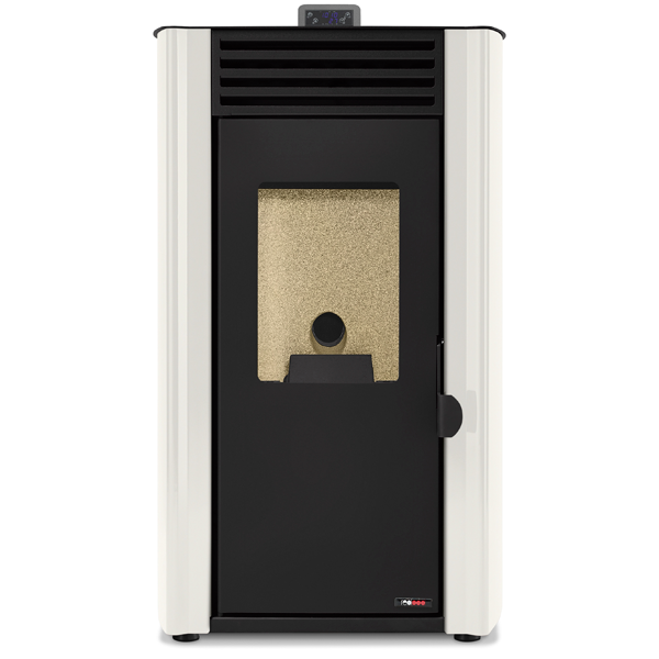Estufa de pellet Mod. FIRST 8 Kw. Blanco - Imagen 3
