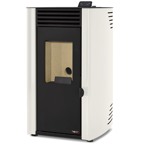 Estufa de pellet Mod. FIRST 8 Kw. Blanco - Imagen 5