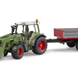 FENDT VARIO 211 TRACTOR CON CARGADOR + REMOLQUE BRUDER 02182