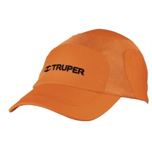 Gorra Truper color naranja, 100% poliéster respirable GORT-N 60438