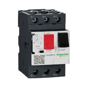 Thermal – Magnetic Motor Circuit Breaker, TeSys GV2, 3P, 4 – 6.3 A