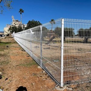 Panel Malla Hércules blanco 2,50X1,23 metros