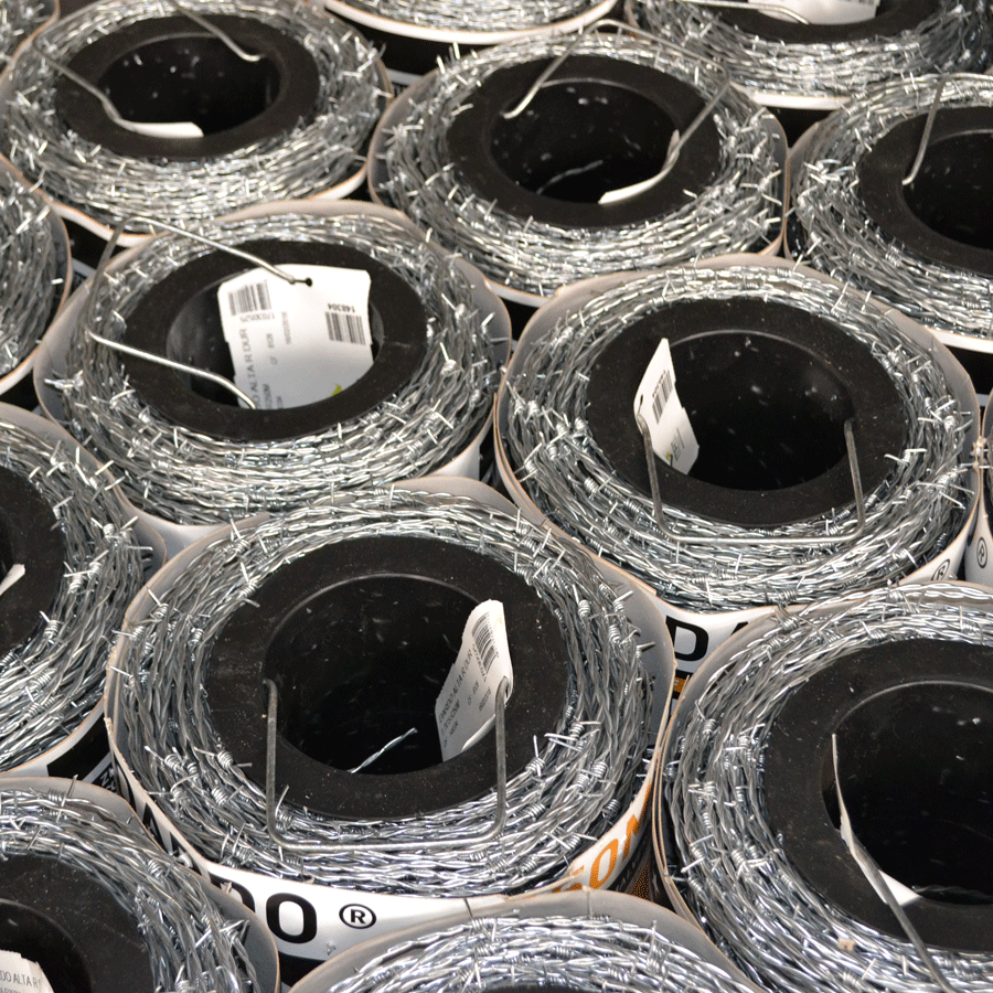 Rollo Alambre de espino 250 m Galvanizado - Imagen 2