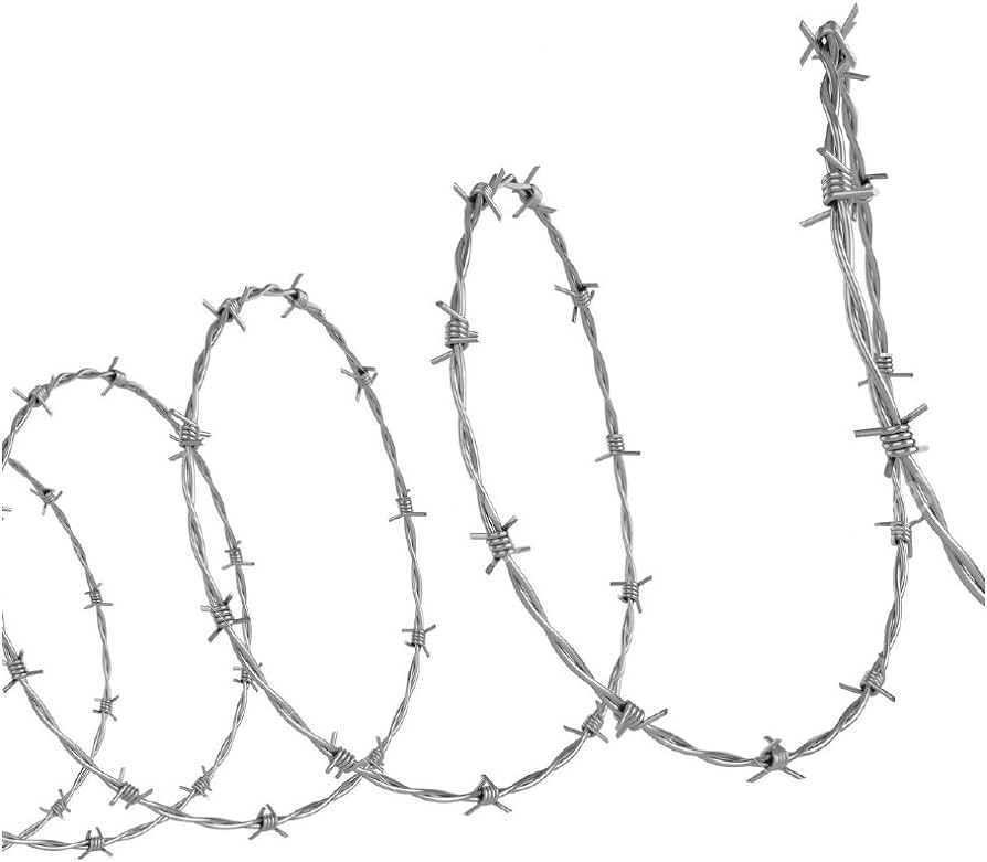 Rollo Alambre de espino 250 m Galvanizado - Imagen 3