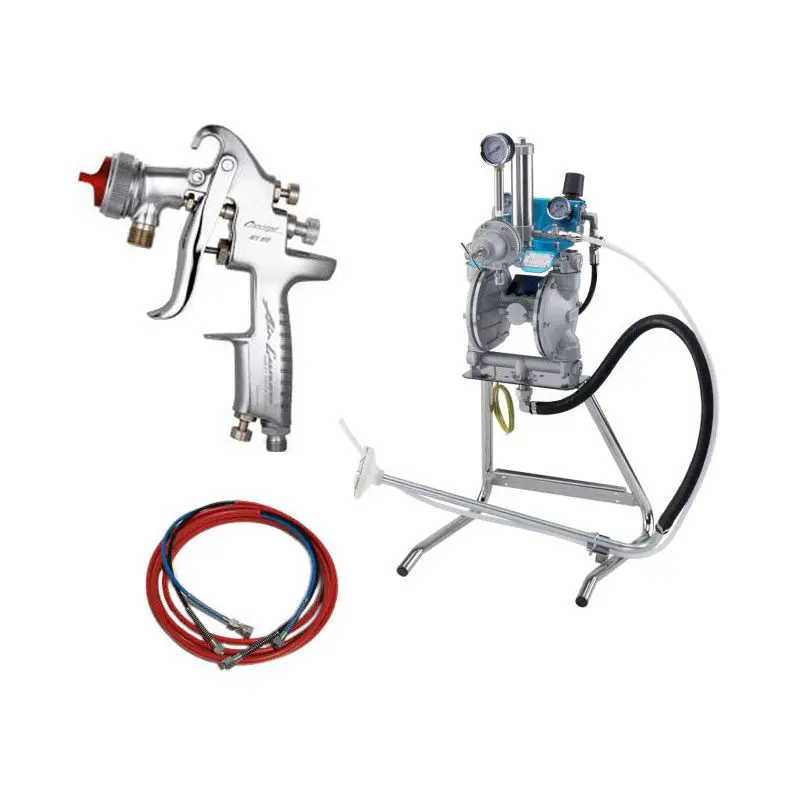 Juego de bomba de diafragma y pistola de pintura DPS 90