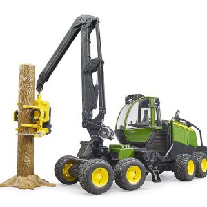 JOHN DEERE 1270G PROCESADORA + 1 TRONCO DE ARBOL BRUDER 02135