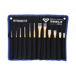 Juego de visores y punzones 12 piezas