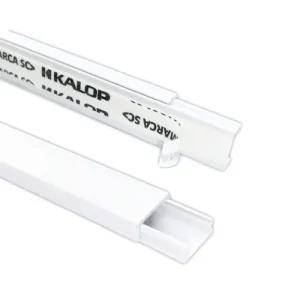 Cablecanal 20 X 10 X 2Mts Con Adhesivo Kalop