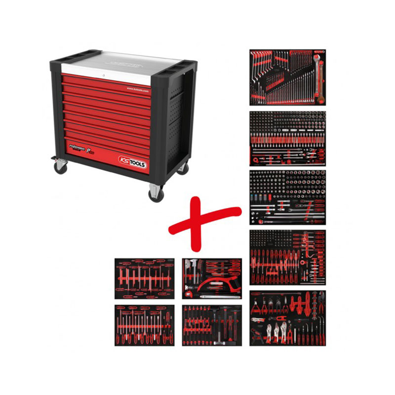 Carro de herramientas PERFORMANCEplus P30 + 706 herramientas - Imagen 2