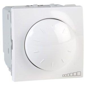 Rotary Dimmer Outlet – 230VAC – 400VA – White