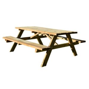 Mesa Picnic Clásica 200x152x71 cm