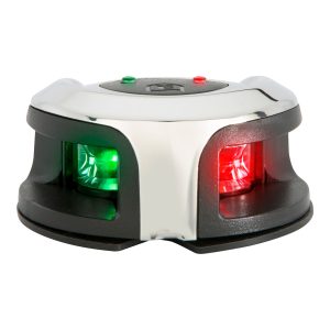 ATTWOOD, LUZ LED DE NAVEGACION OVALADA BICOLOR – ACERO INOXIDABLE – 1 MILLA