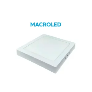 Plafon Ext. Cuadrado 6W Luz Calida