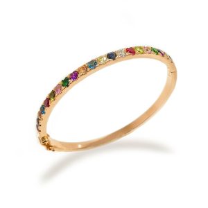 Puñera Rainbow-Oro 18K