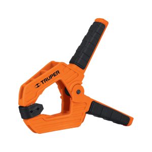 Prensa de resorte de 4″, cuerpo de nylon con mango de TPR Truper PRE-4 17700