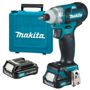 Atornillador Impacto 1/4″ 12v 135 Nm BL CXT 2×2.0 Ah Makita TD111DSAE