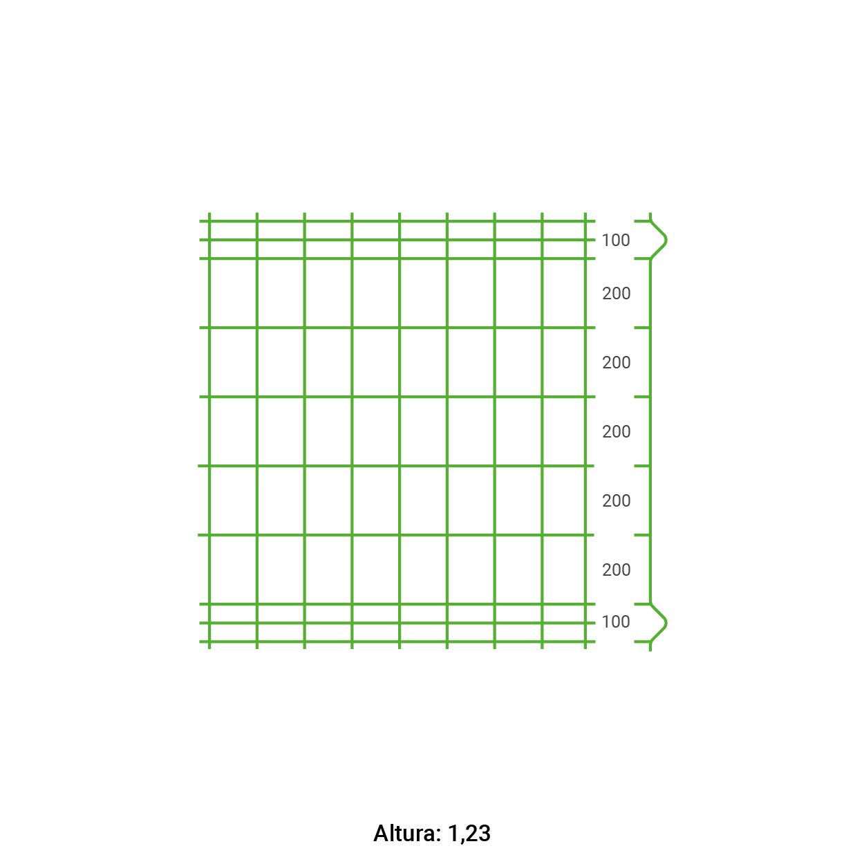 Kit Vallado valla hércules 1,20 m (75 m largo) - Imagen 4