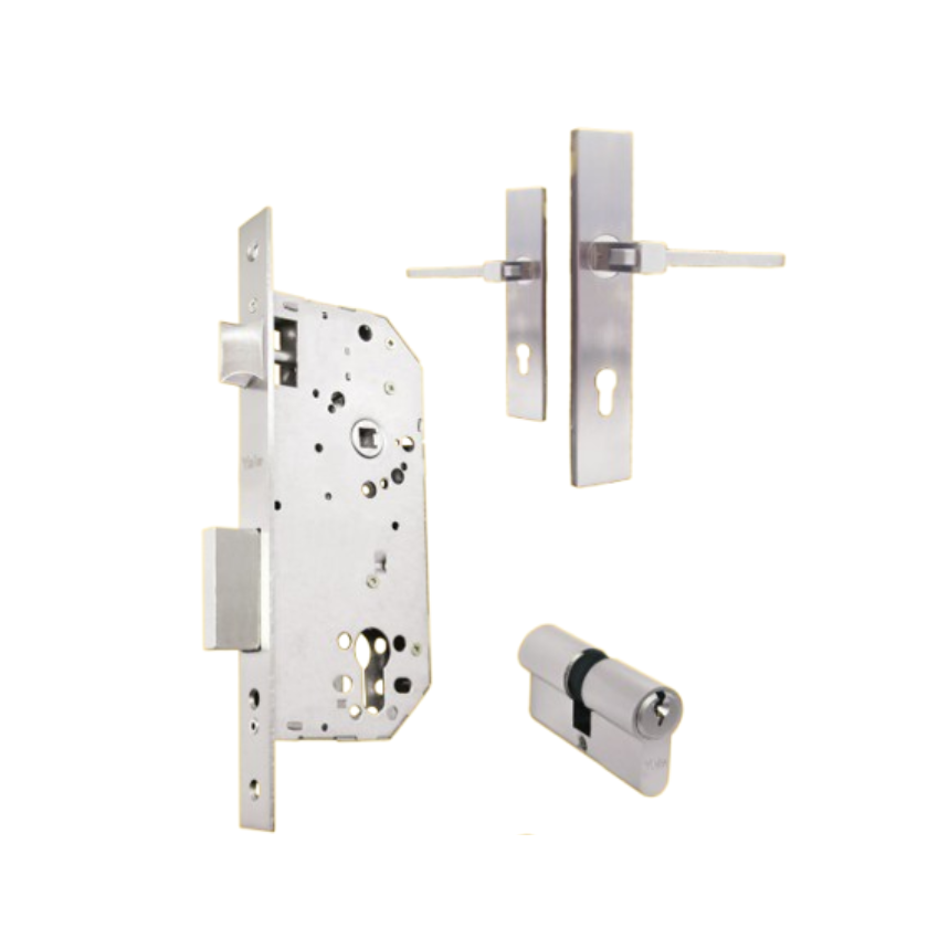 Kit de Embutir 50mm con Escudo Turín KK Yale 11503