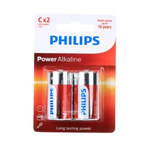 Philips® Pila alcalina LR14 C (2Uni.) 50205