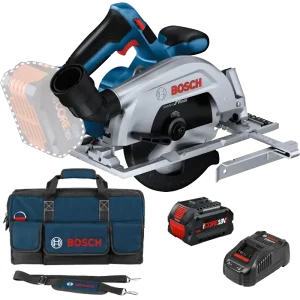Sierra Circular Bosch GKS 18V-57-2 + Batería Pro Core 8ah + Cargador 1880 CV