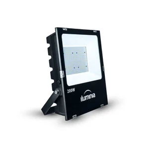 PROYECTOR LED NEGRO TANGO 20W 4000K 2400LM LY005 ILUMINIA