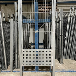 Puerta De Paso Malla Hercules galvanizada 1,75 Metros