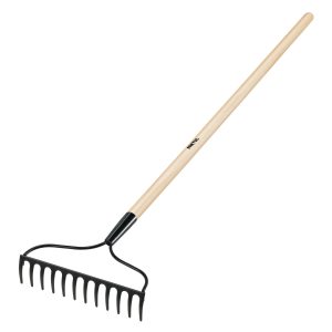 Rastrillo jardinero, 12 dientes, Pretul R-12AL-P 20613