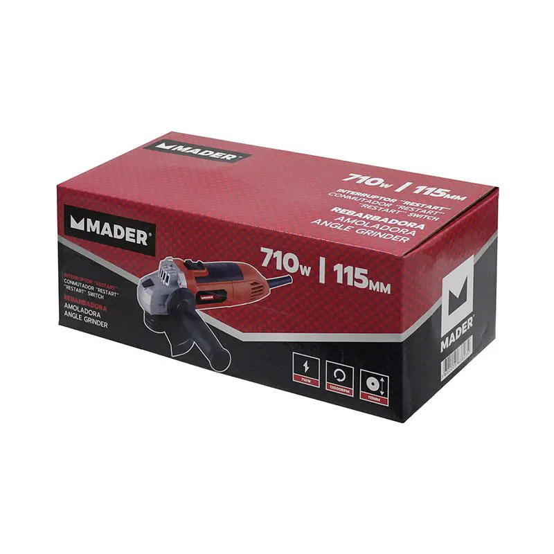 Amoladora Eléctrica 710W 115mm 63803 - Imagen 2