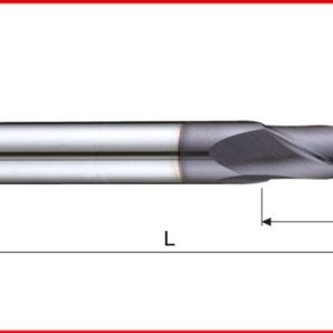 Ref. 1267- Diam x R – Fresas tóricas 2 labios serie larga