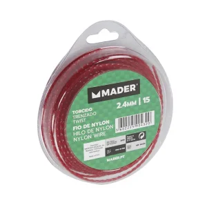 Cordón de nylon trenzado 2,4 mm 15 m 90432
